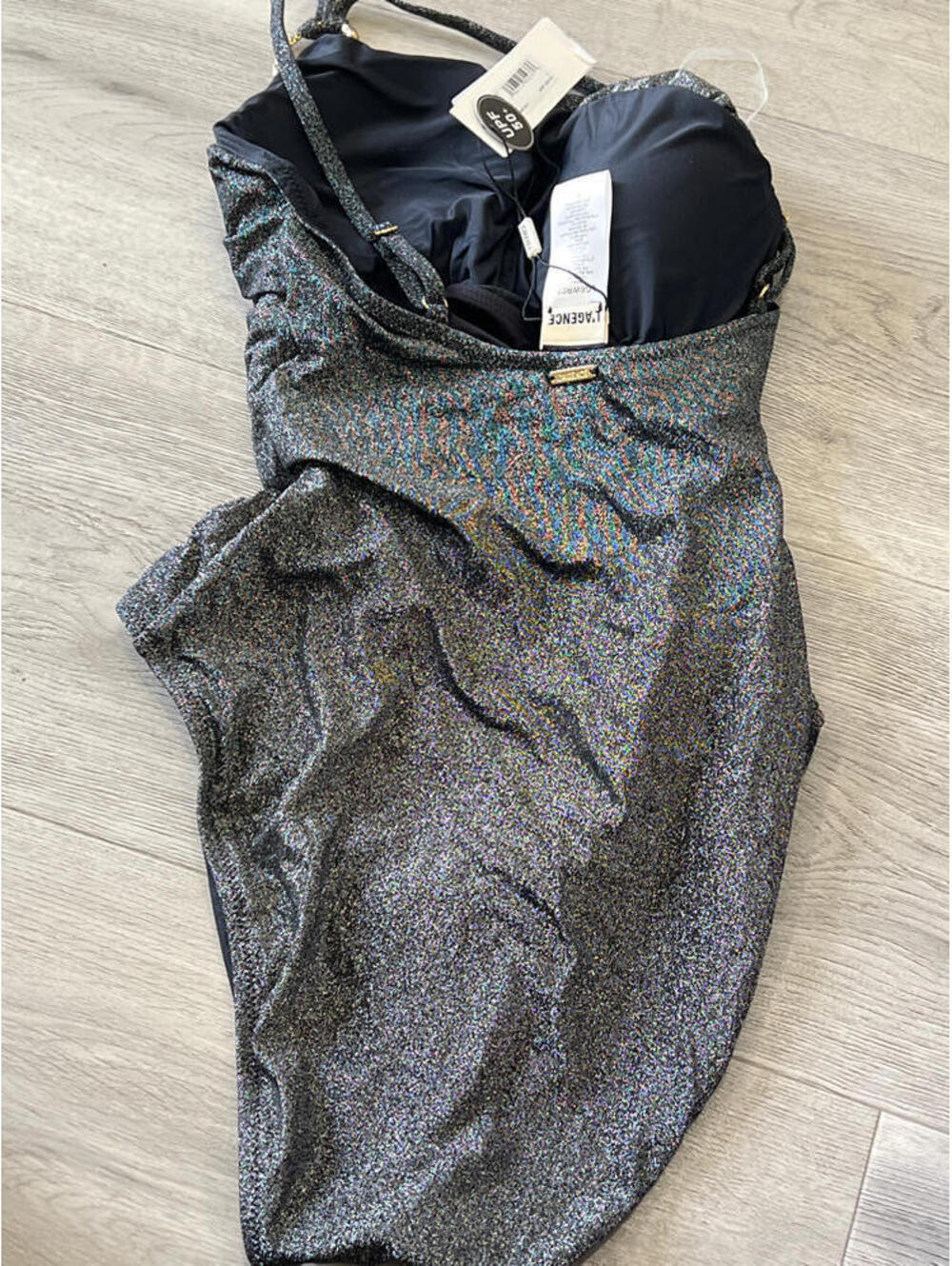 L'Agence Karmin Sparkle One Piece Swimsuit - Picture 3 of 5